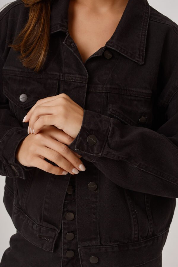 JACKET CHARCOAL BLACK - Imagen 6
